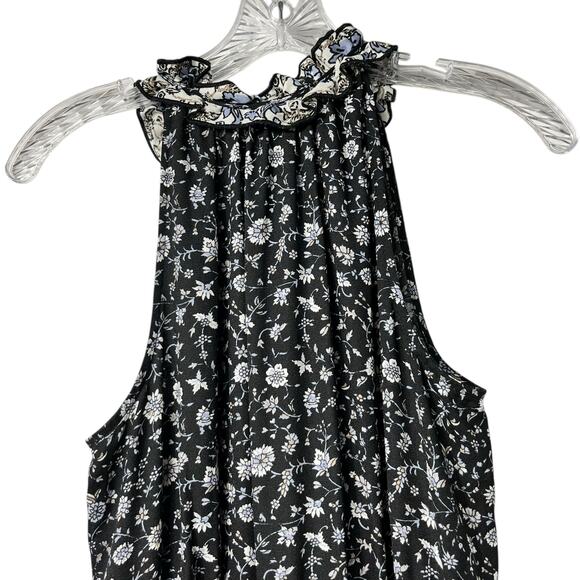 Knox Rose Sleeveless Floral Tiered Romantic Maxi Dress Cottagecore M (2804) - Picture 5 of 7